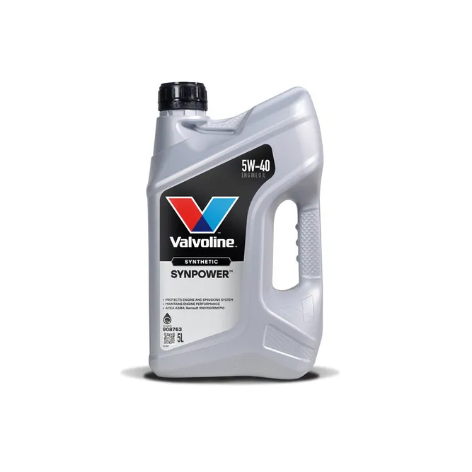 Масло моторное SYNPOWER NSW 5w40, 5л Valvoline 908763