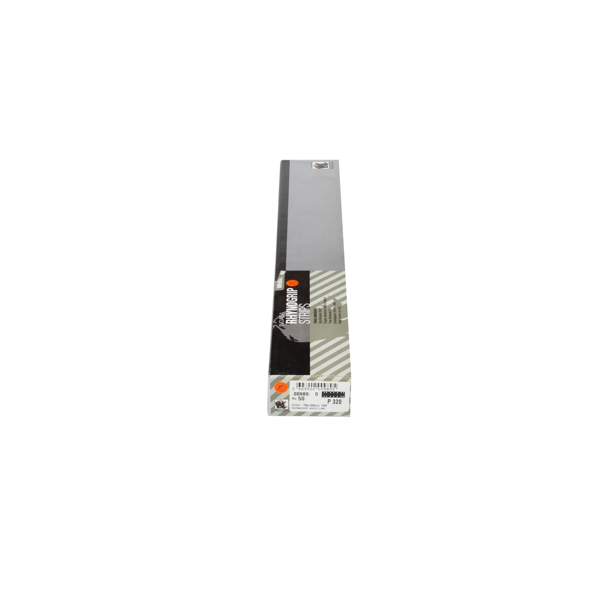 Полоска RHYNOGRIP (14H) 70ммx420мм Р320 (1уп.х50шт) Indasa 00989