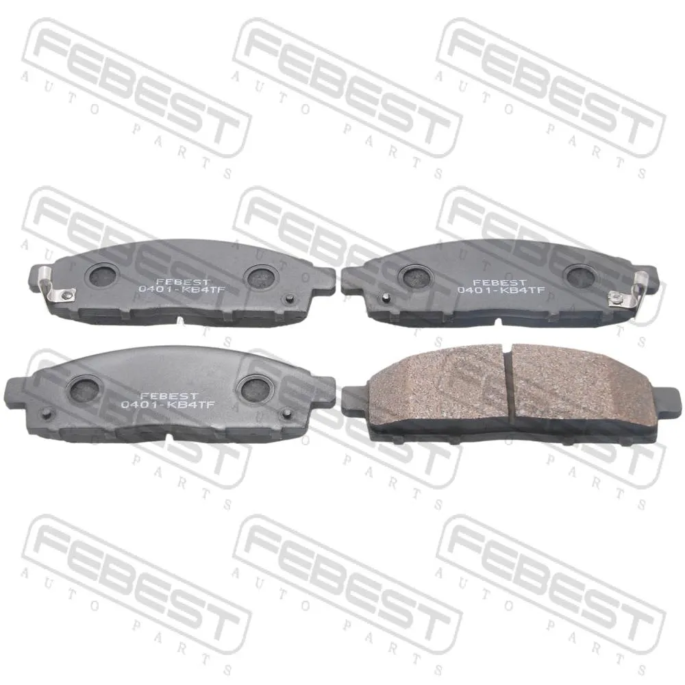 Колодки тормозные передние NISSAN NV200 SPAINMAKE M20M 2009.11- [EL] FEBEST 0401-KB4TF