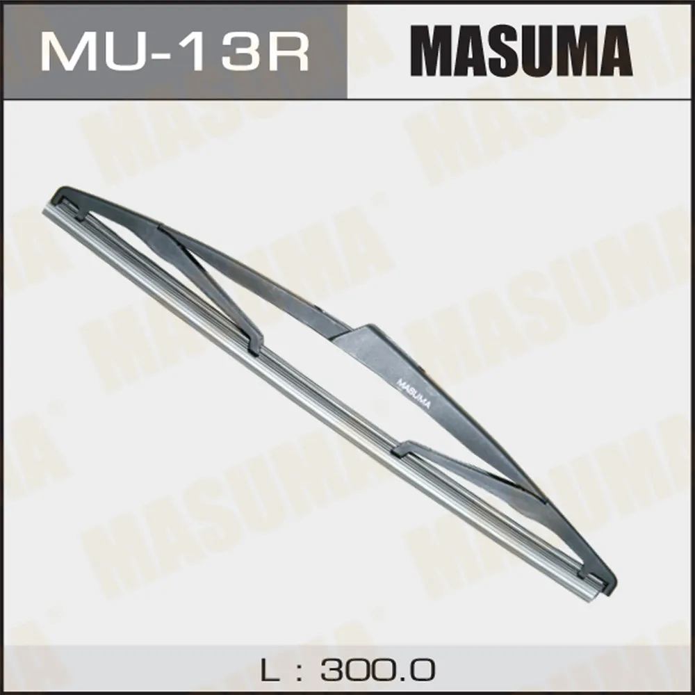 Щетка стеклоочистителя задняя 300 мм каркасная 1 шт MASUMA WIPER BLADE MU-13R