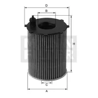 Фильтр масляный MANN-FILTER HU 6020 z