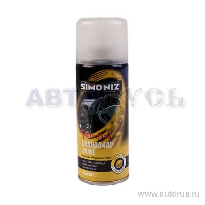 Очиститель и полироль торпеды лимон аэрозоль 250 мл SIMONIZ SIM07