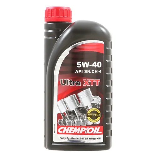 Масло моторное синт. 5W-40 Ultra XTT SN/CH-4, A3/B4, 1л CHEMPIOIL CH97011E