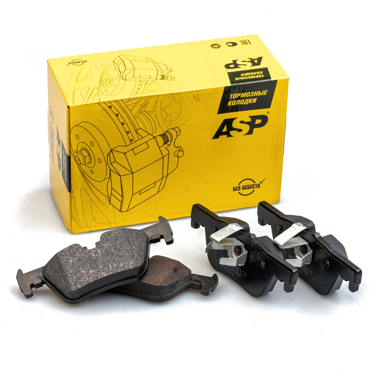 Колодки тормозные задние BMW 1F(20)/2/3(F30) ASP K030111