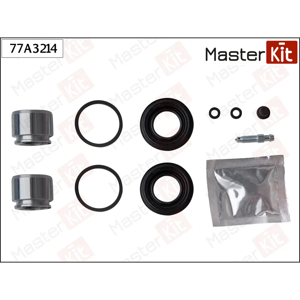 Ремкомплект тормозного суппорта + поршень Fiat DUCATO (230_) 1994 - 2002, Opel VECTRA B (J96 MASTERKIT 77A3214