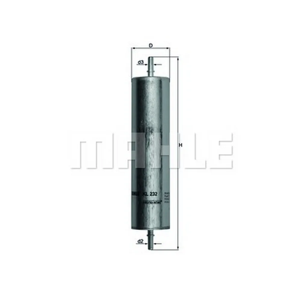 Фильтр топливный LAND ROVER Freelander 2.0TD4 00-06 KNECHT/MAHLE KL232