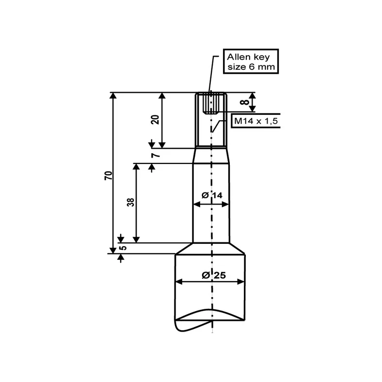 Амортизатор передний gas MEYLE 326 624 0002