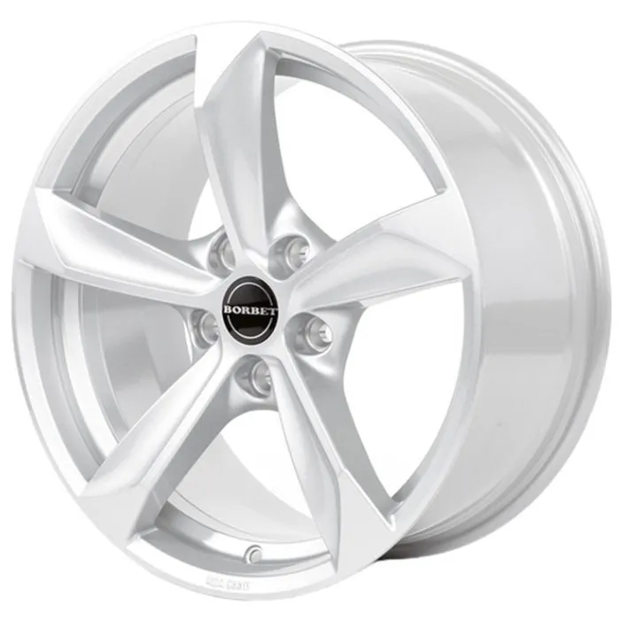 Диск литой R20 9J 5x120/74.1 ET40 BORBET S Brilliant Silver 222161