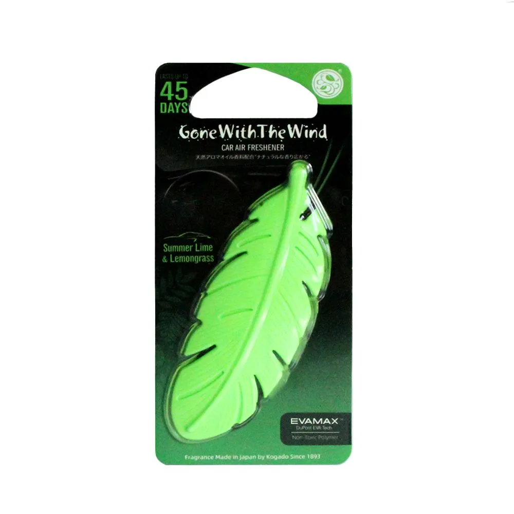Ароматизатор полимерный Kogado Gone with the wind подвесной Summer Lime&Lemongrass KOGADO 3222