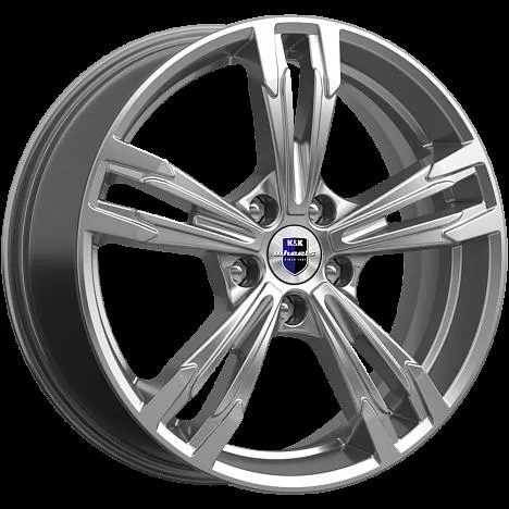 Диск литой R18 7J 5x112/57.1 ET43 КИК Karrera Light Дарк платинум 77140