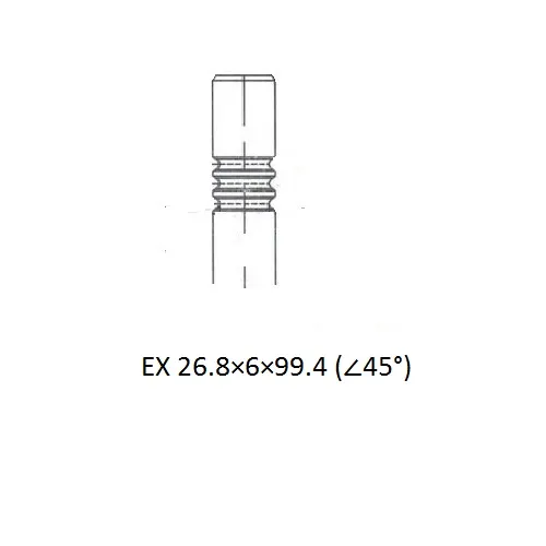 Клапан ДВС ZIKMAR Z17482R