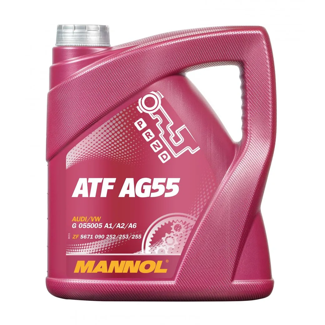 Масло трансмиссионное MANNOL ATF AG55 синтетическое 4 л 1376