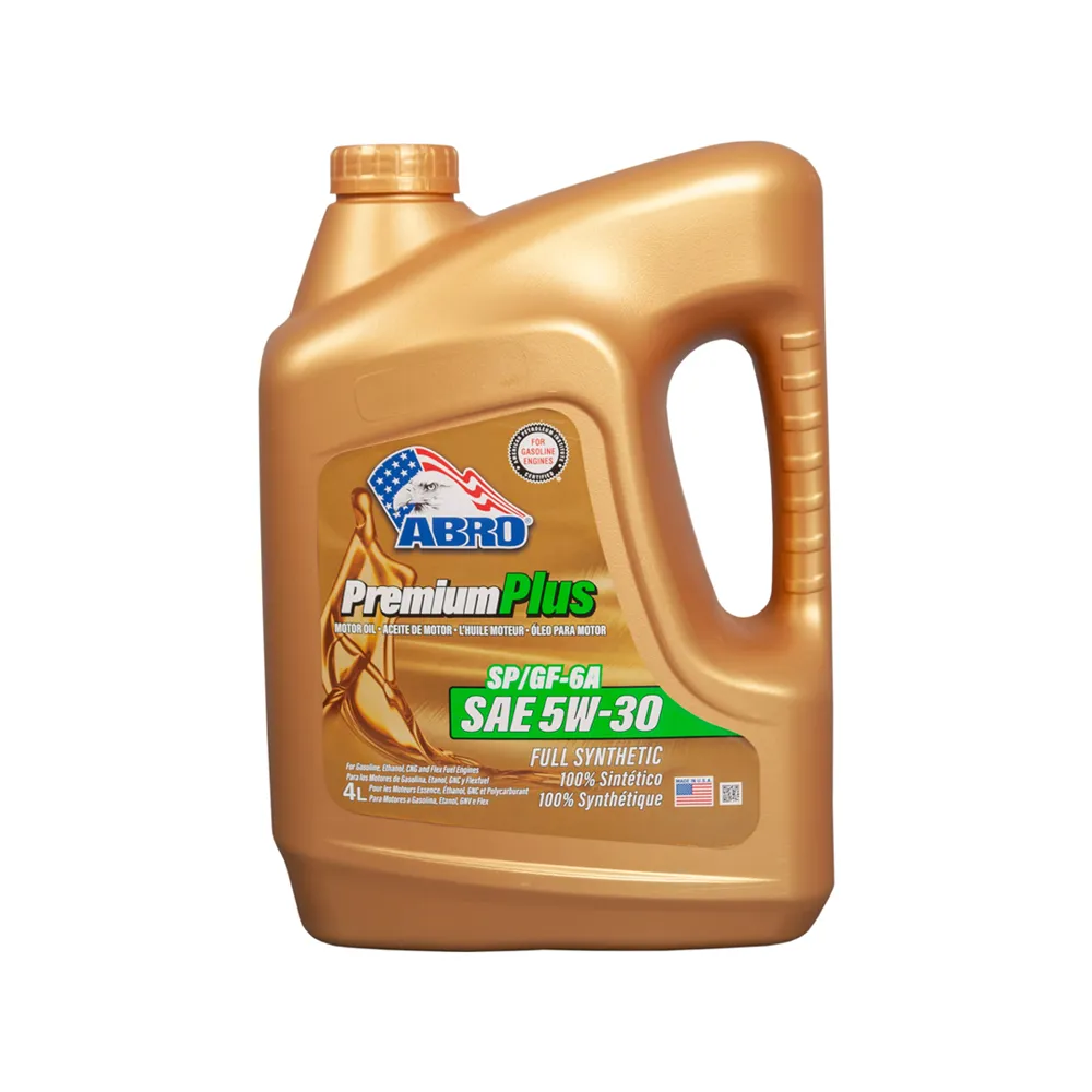 Масло моторное ABRO Premium Plus Full Synthetic 5W-30 синтетическое 4 л MO-FS-5-30-SP-4L