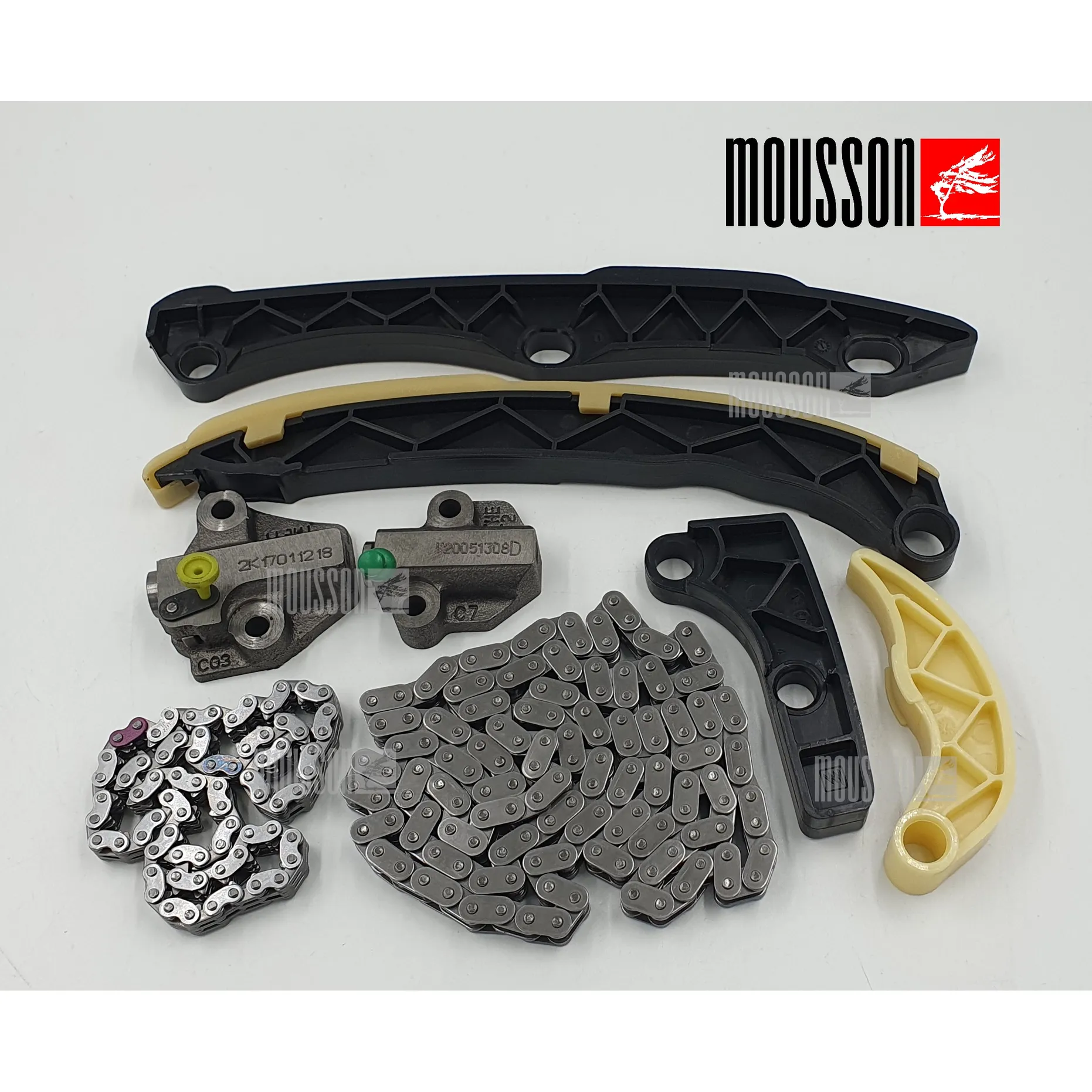 Комплект цепи ГРМ Kia/Hyundai 2,4L G4KJ/G4KH new MOUSSON STKG4KJ