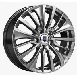 Диск литой R17 6.5J 4x100/60.1 ET41 КИК Flanker Дарк платинум r76240