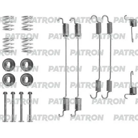 Комплект монтажный тормозных колодок барабанных NISSAN: PRIMERA 96-01, PRIMERA HATCHBAC PATRON PSRK0027
