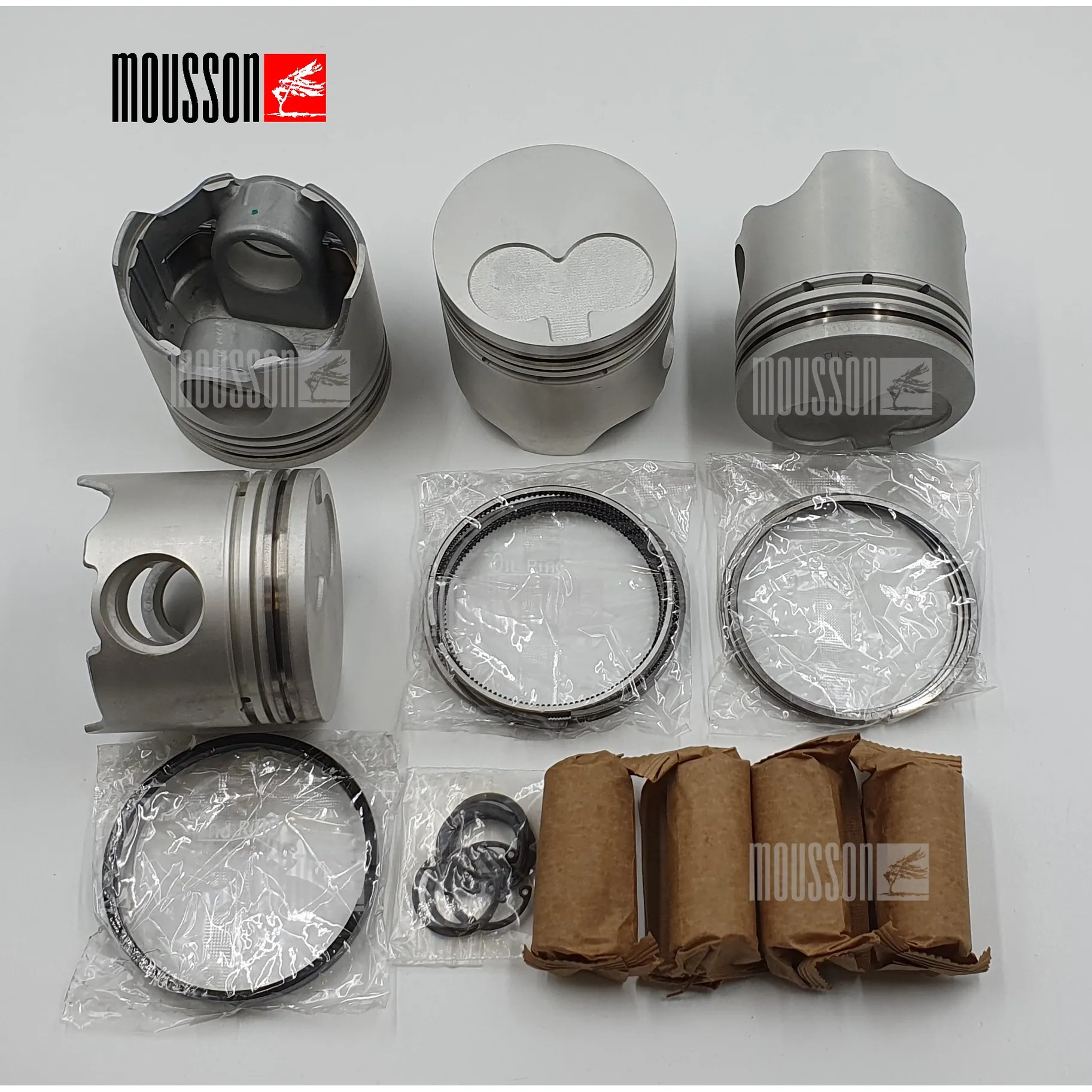Поршень кольца комплект Toyota 2.0L 2C на 1 цилиндр MOUSSON SPR2CSTD