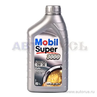 Масло моторное MOBIL Super 3000 Formula LD 0W-30 синтетическое 1 л 152537
