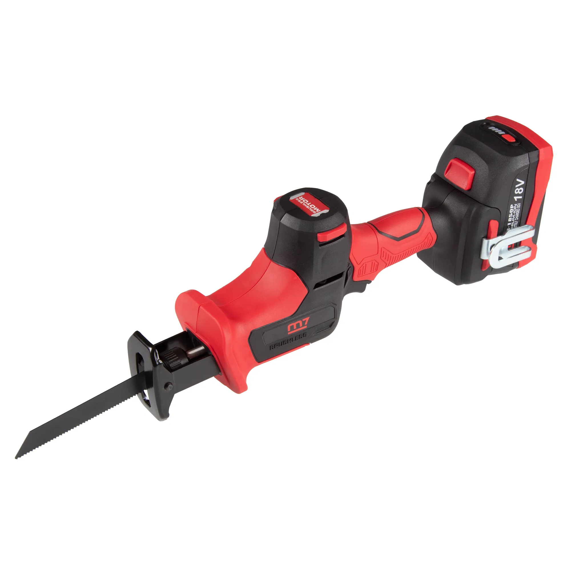 MIGHTY SEVEN Пила сабельная аккумуляторная 18 В, без аккумулятора и ЗУ MIGHTY SEVEN DRS-102