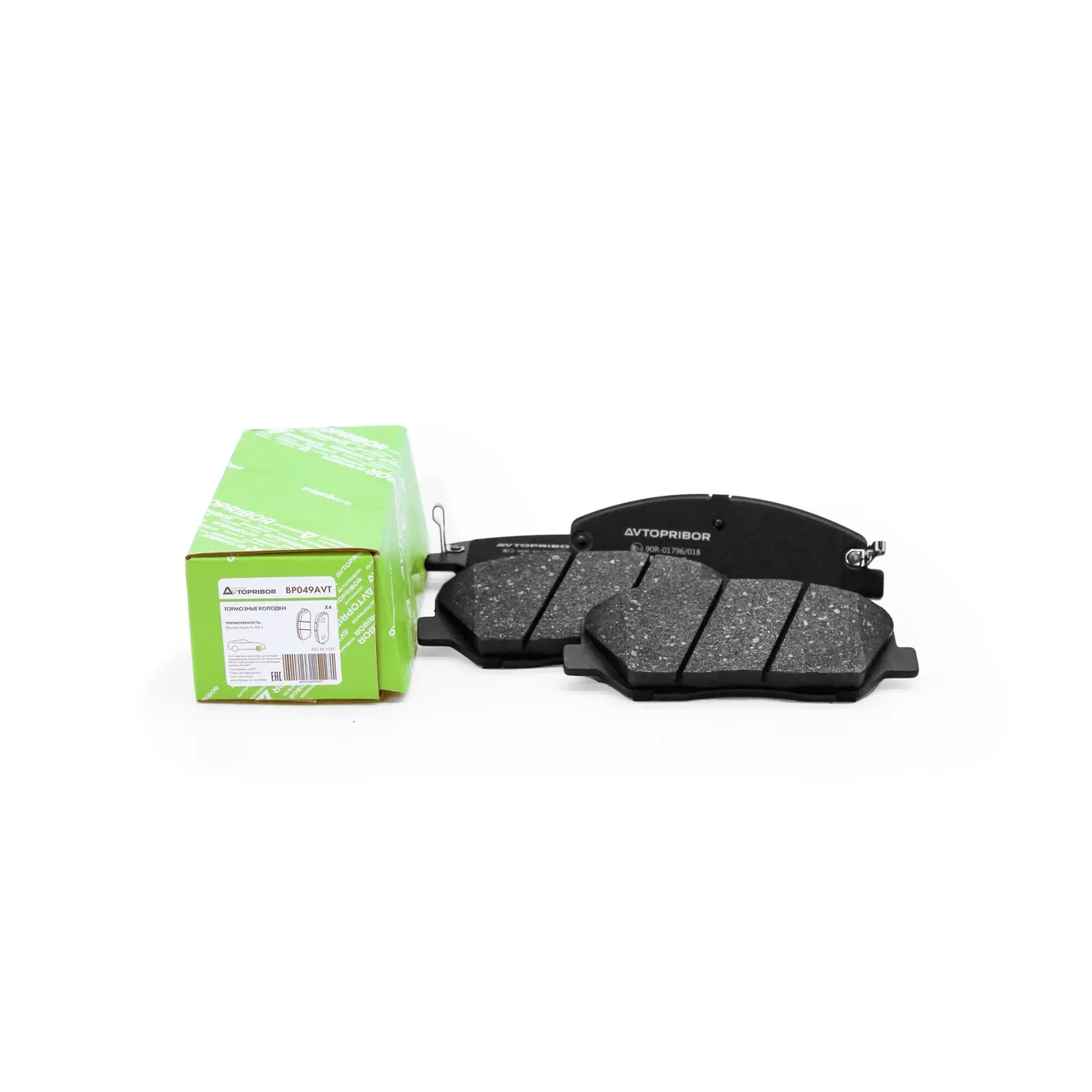 Колодки тормозные передние без датчика Hyundai Santa Fe (06-) AVTOPRIBOR BP049AVT
