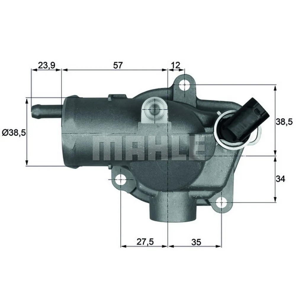 Термостат KNECHT/MAHLE TH 11 87