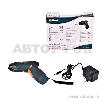 Отвертка аккумуляторная 4,8В 93728236 BORT BAS-48N-Lt