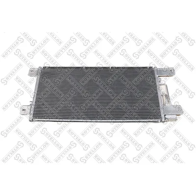 Радиатор кондиционера конденсер Aluminium/Aluminium 760x381x16 Sca STELLOX 87-28009-SX