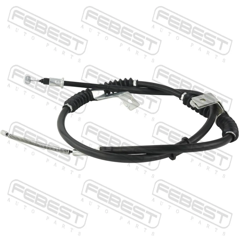 Трос ручного тормоза L FEBEST 10100-J200LH