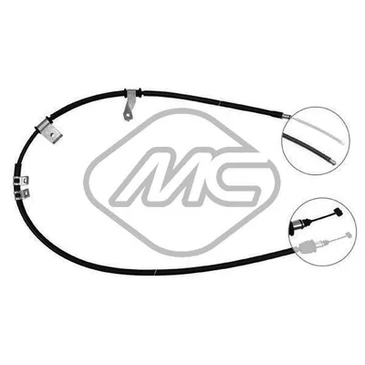 Трос ручника HYU MATRIX 1.6I-1.8I DX-RH Metalcaucho 81999