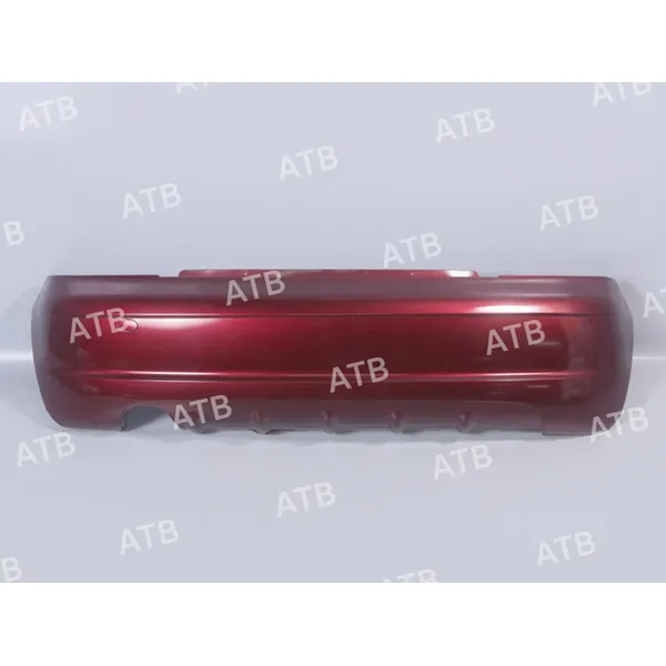 Бампер DAEWOO MATIZ 1 2000-2015 рестайлинг задний вишневый 74U ATB 1ADM101AR74U