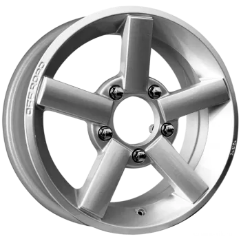 Диск литой R15 6.5J 5x139.7/98.5 ET40 КИК Титан-Тех сильвер A7243