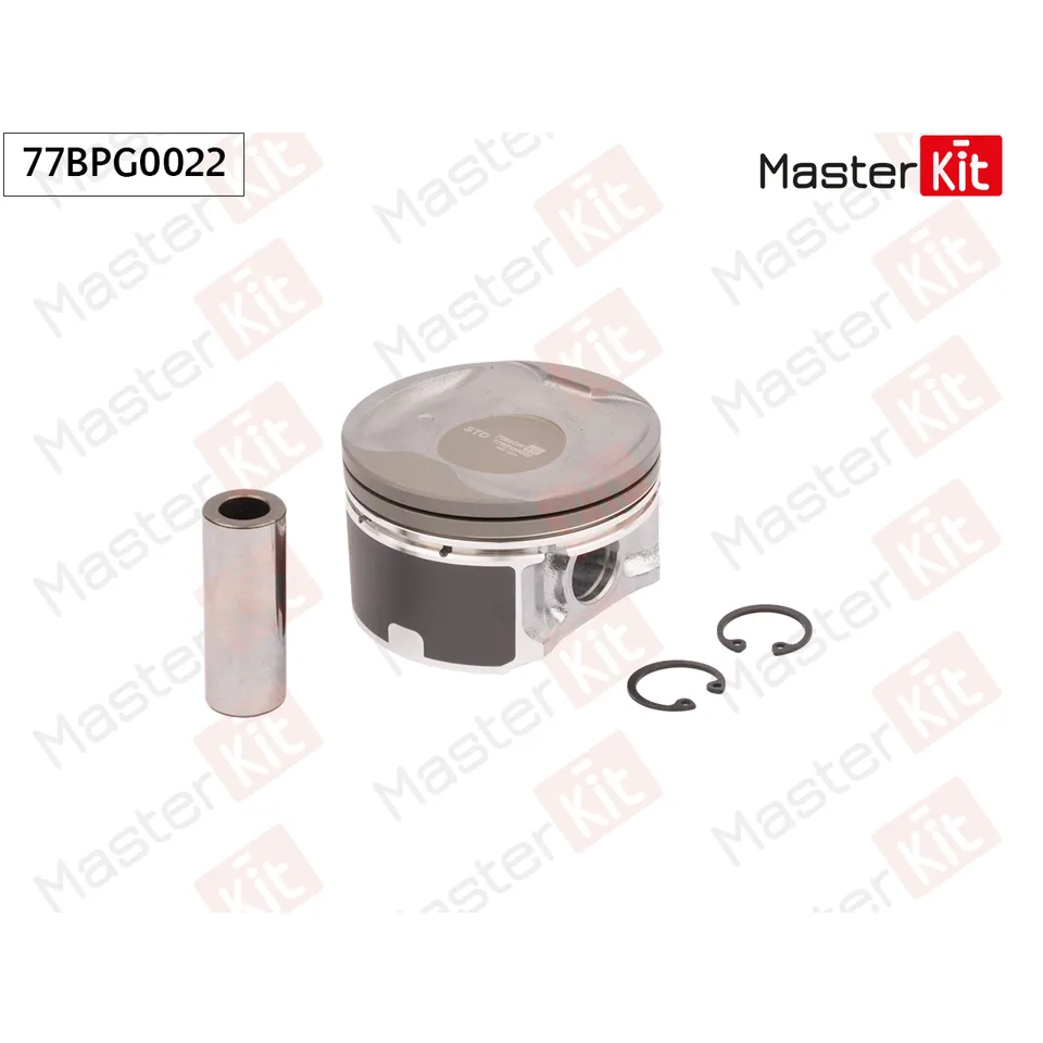 Поршень с пальцем (без колец) (1шт) (STD) NISSAN MR20DE MASTERKIT 77BPG0022
