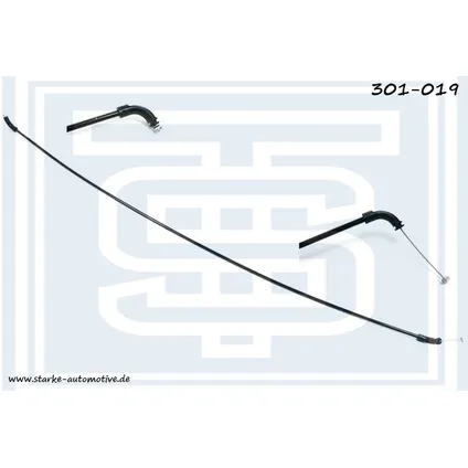 Трос капота BMW E65/E66 средняя часть STARKE 301-019