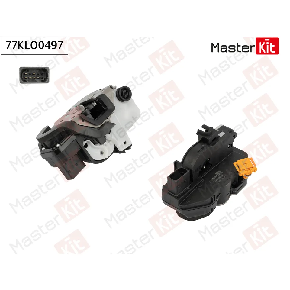 Замок двери зад. прав. OPEL ASTRA J (P10)/ASTRA J GTC 2009 - MASTERKIT 77KLO0497
