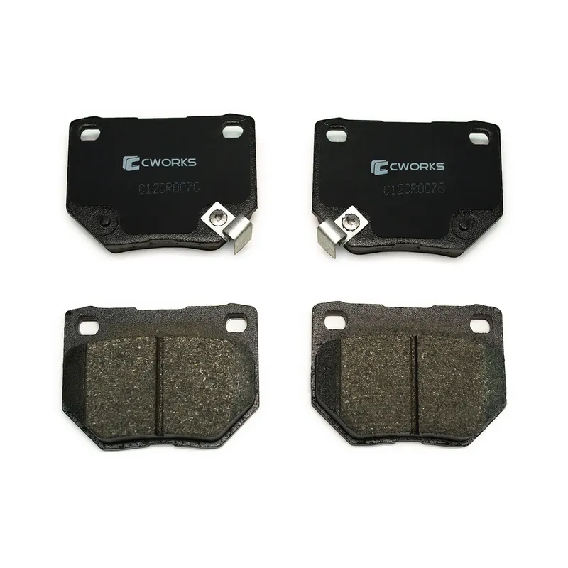 Тормозные колодки задние (Low Metallic) CWORKS C12CR0076