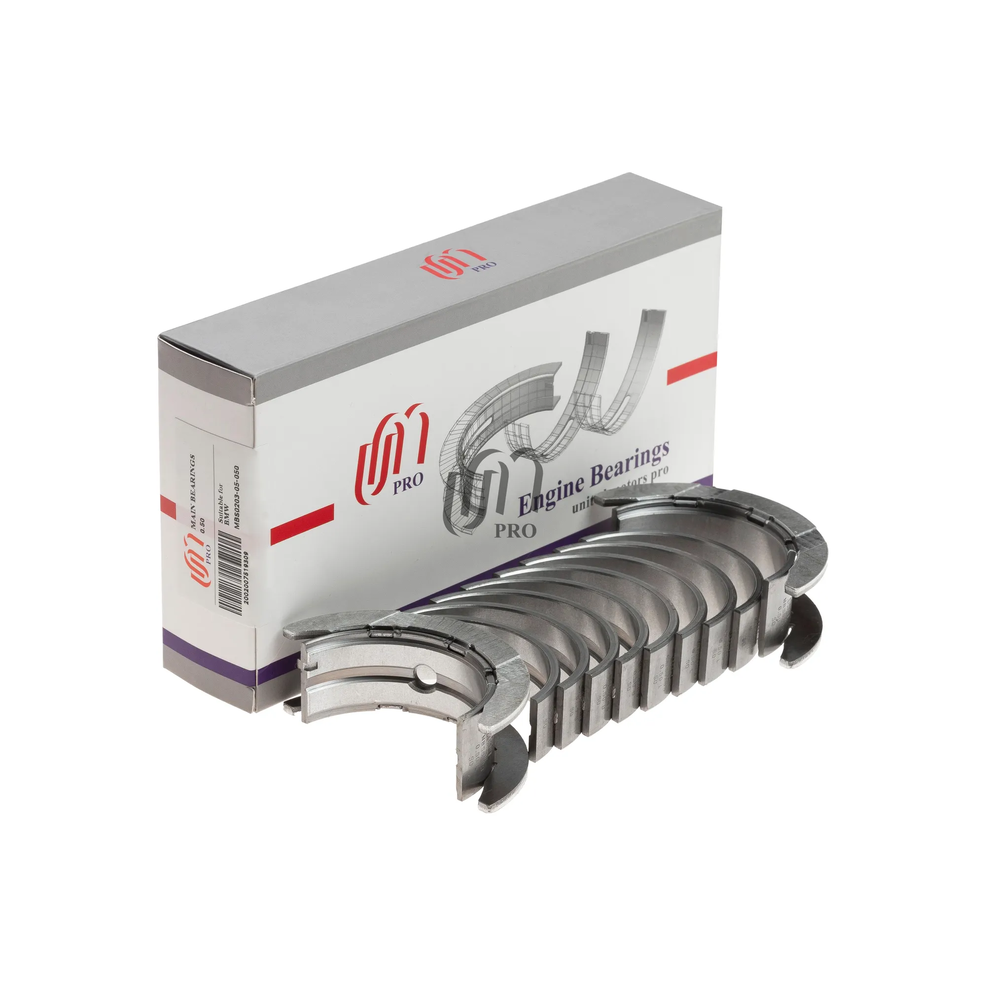 Вкладыши коренные BMW N20B20A B C D, N26B20A UM UNITED MOTORS UMPRO MBS020305050