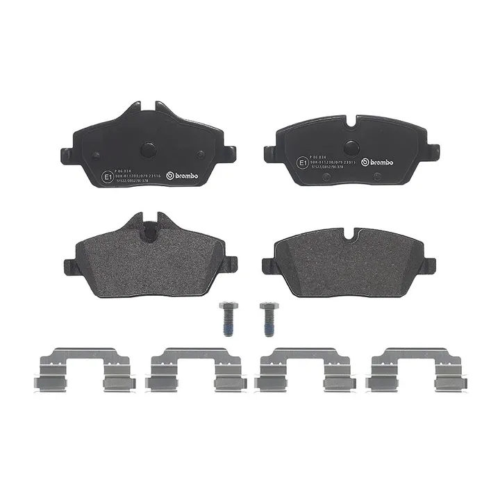 Колодки передние BREMBO P06034