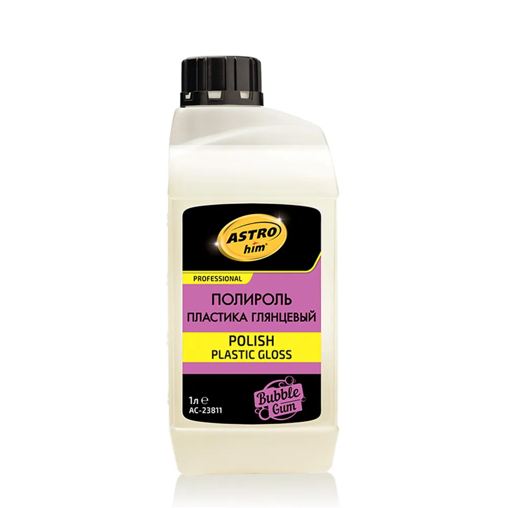 Полироль пластика глянцевый POLISH PLASTIC GLOSS, канистра ASTROhim AC23811