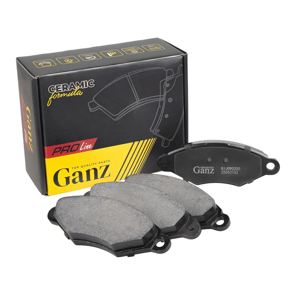 Колодки тормозные передние PRO-Line Ceramic для RENAULT CITROEN PEUGEOT NISSAN GANZ GIJ09032C