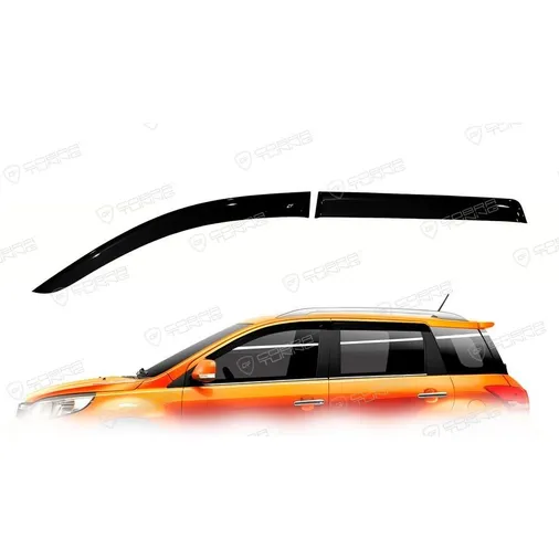 Дефлектора на окна Great Wall Hover M4 2013EuroStandard деф.окон Cobra Tuning GE21113