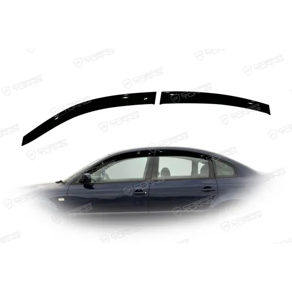 Дефлектора на окна VW Passat B5 Sd 1997-2001-2005EuroStandard деф.окон Cobra Tuning VE21397