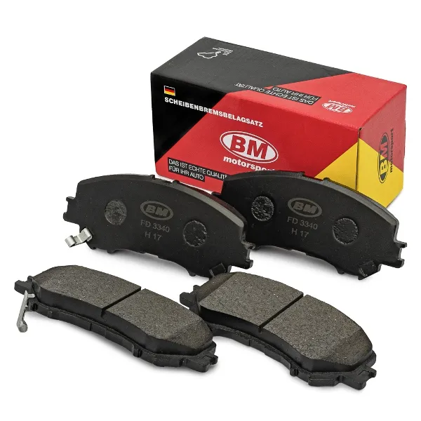 Колодки тормозные дисковые передние для NISSAN QASHQAI II/III BM FD 3340