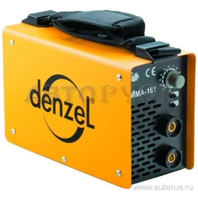Сварочный инвертор мм A 161, 150A, 4, 5кВт, 1, 6-4 мм, DENZEL 94315