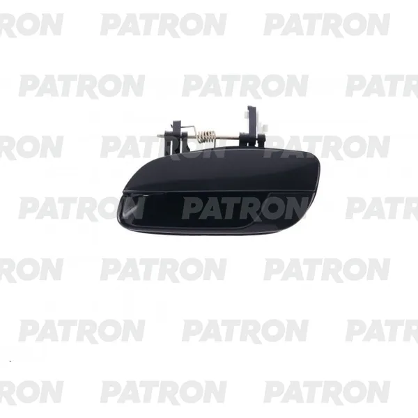 Ручка наружная двери задн лев Hyundai Elantra 2001-2006 (черн) PATRON P200284L