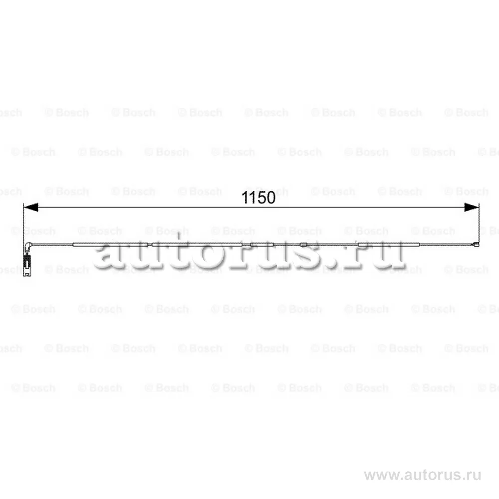 Датчик износа колодок BOSCH 1987473004