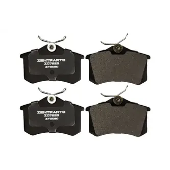 Колодки дисковые задние Audi A3-A8 94>, VW Golf III-IV/Passat 88>, Skod ZENTPARTS Z07225