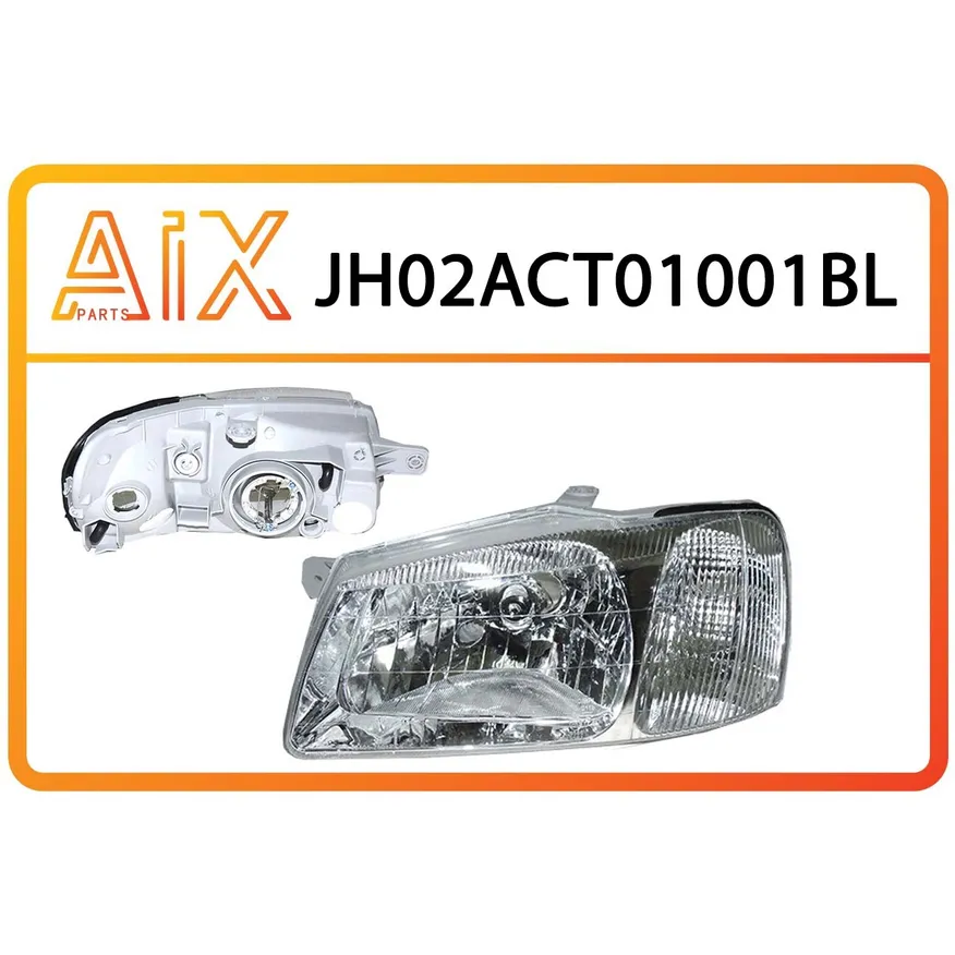 Фара левая под корр. с габаритом AIX JH02-ACT01-001BL