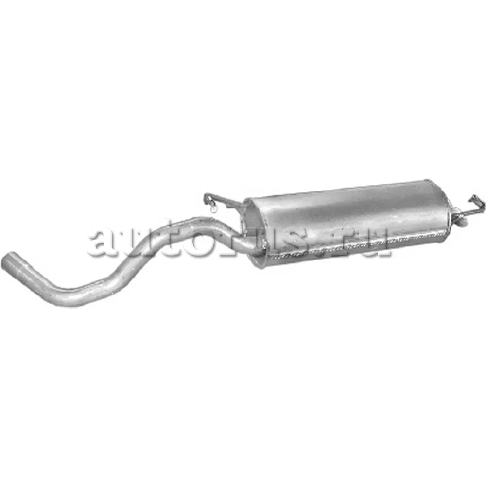 Глушитель VW Golf IV 97-/Audi A3 96- 1.6i kat/70883