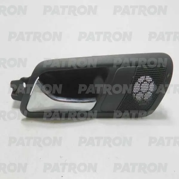 Ручка двери внутр задн лев VW: Passat B6 06-10 (хром\черн) PATRON P20-1096L