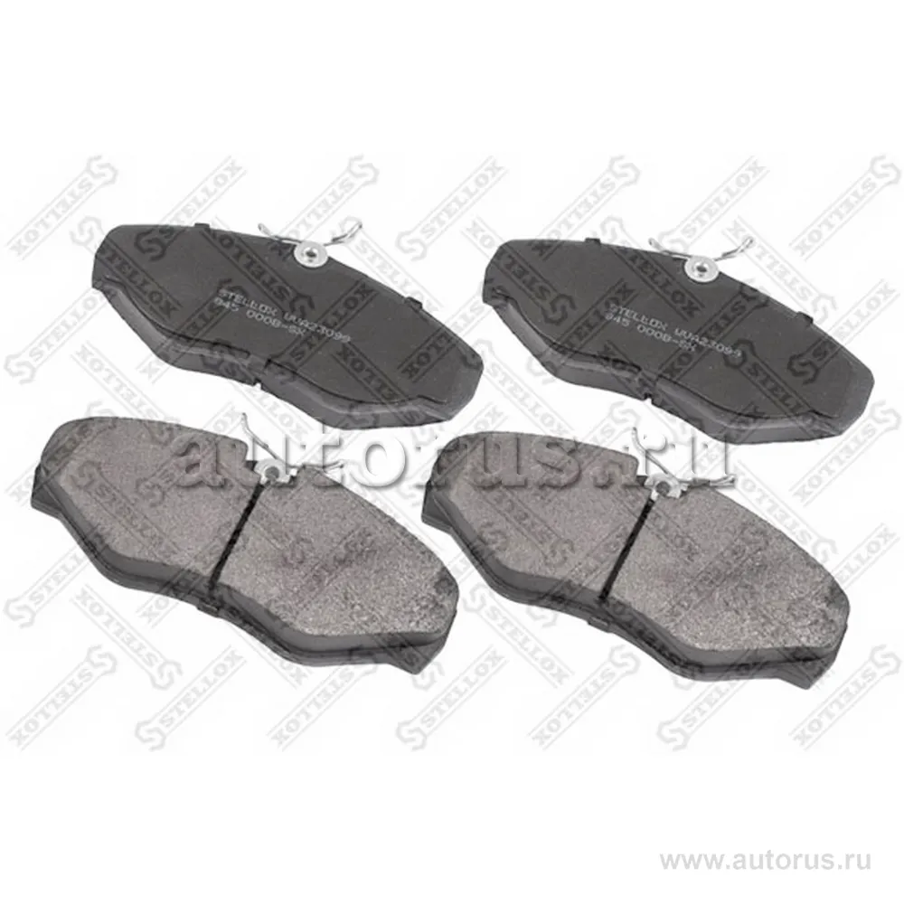Колодки дисковые п. Nissan Primastar, Opel Vivaro 01>, Renault Esp STELLOX 845 000B-SX